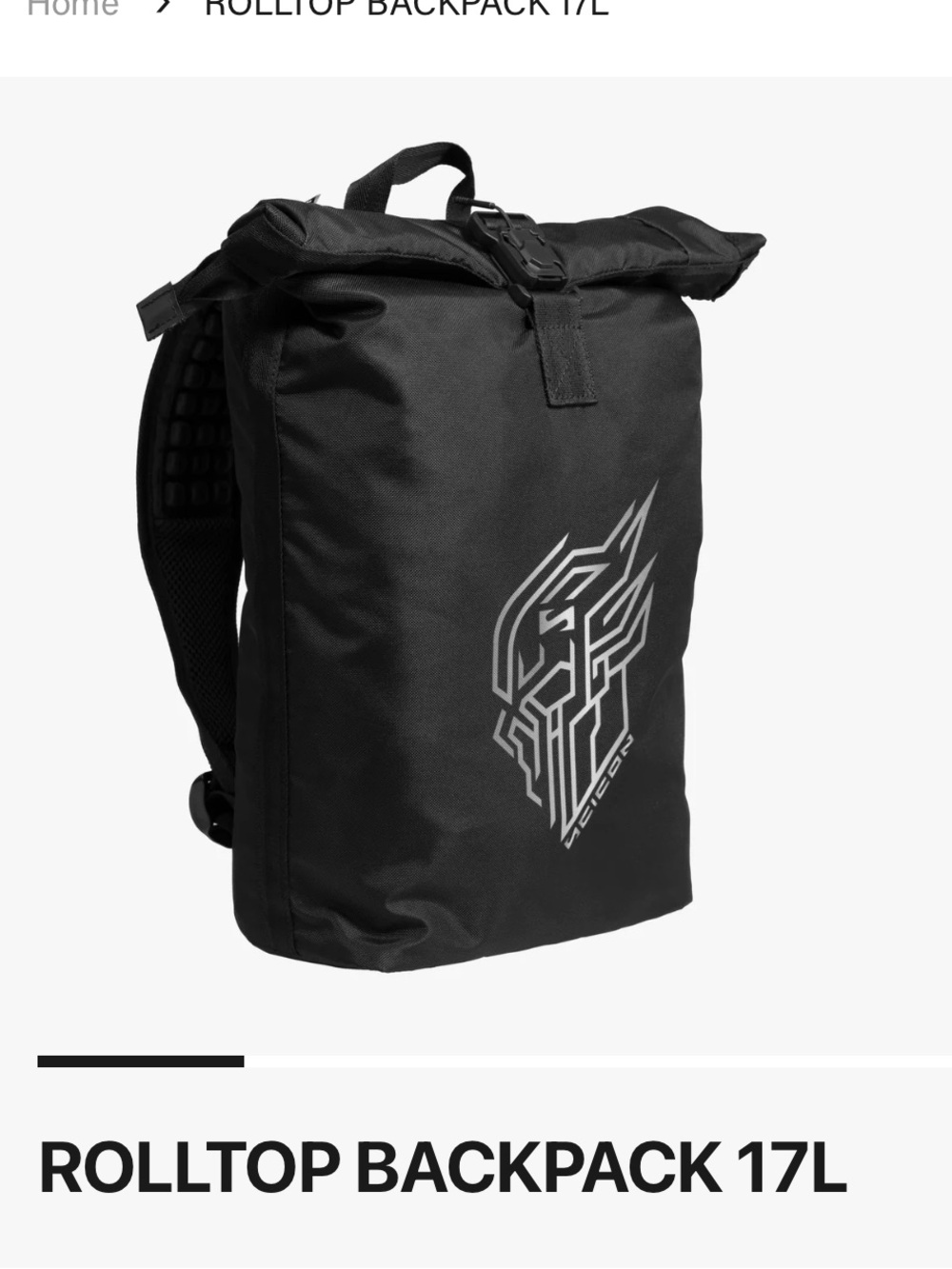 Scicon Sports Roll-Top 17L Backpack